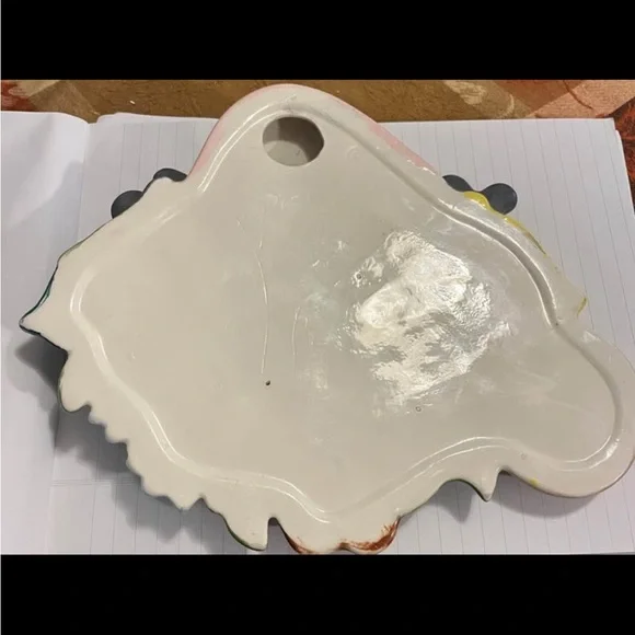 Vintage Mushroom And Mouse Wall Hanging Plaque 1970s - Picture 2 of 2